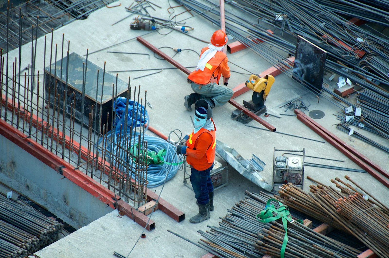 Construction and civil works site